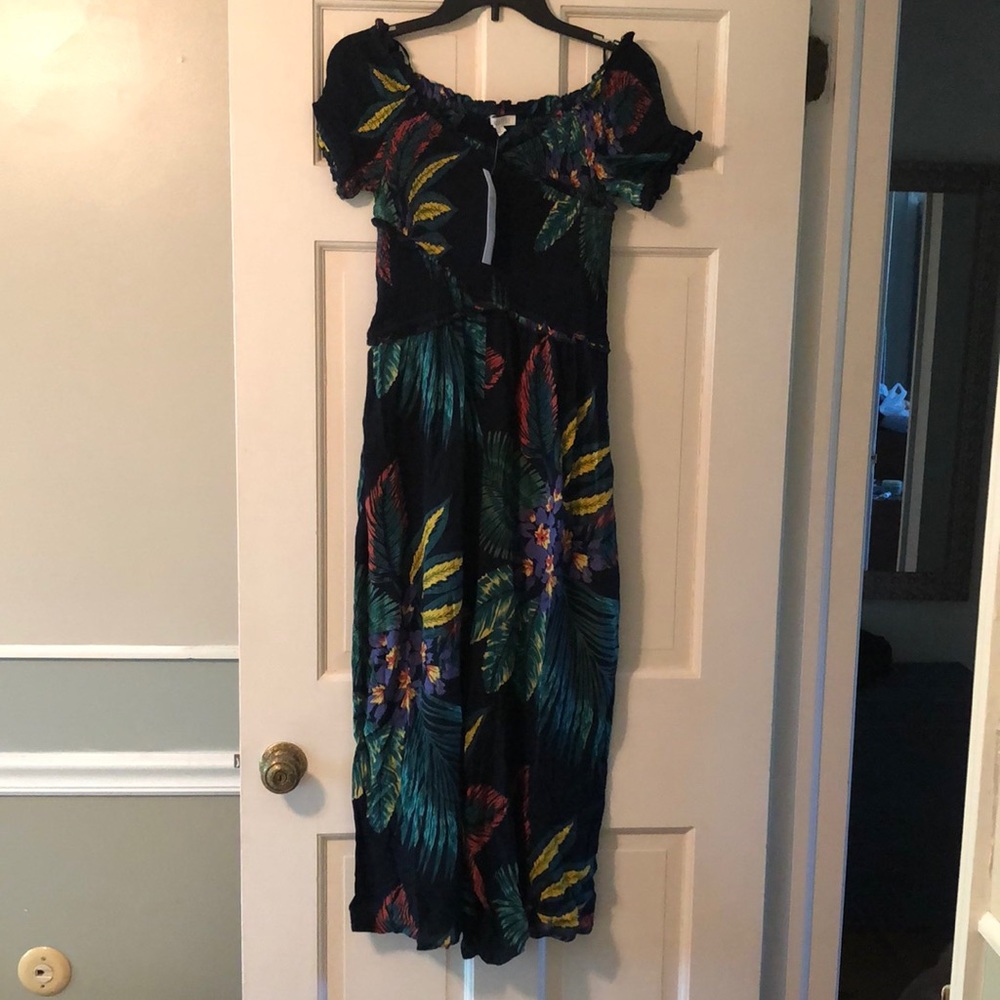 NWT cropped jumpsuit